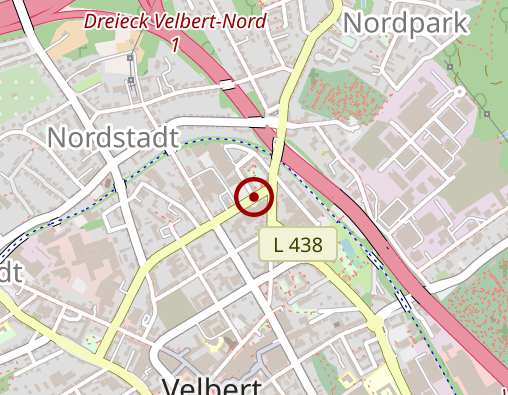 Karte: Caritas-Pflegestation Velbert