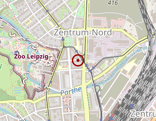 Karte: Diakonisches Werk Innere Mission Leipzig e.V.