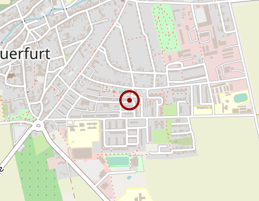 Karte: DRK KV Merseburg-Querfurt e.V. Häuslicher Pflegedienst Querfurt