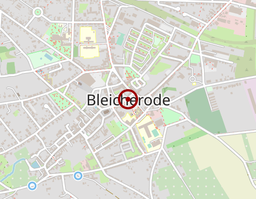 Karte: Diakonie Sozialstation Bleicherode Pflegedienst St. Marien