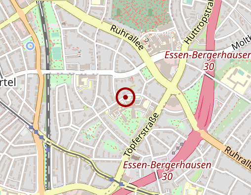 Karte: Kliniken E.-Mitte Ev. Huyssens-Stiftung Knappschafts GmbH