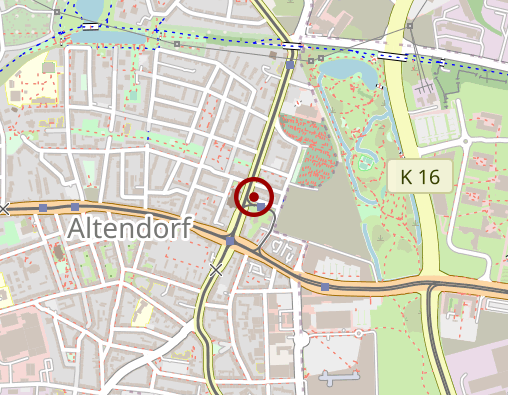 Karte: Bestattungen Bernhard Holz KG