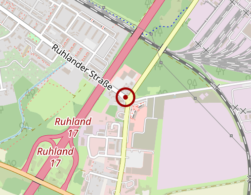 Karte: Pflegedienst Schönfeld NL Schwarzheide Ulrich Becker