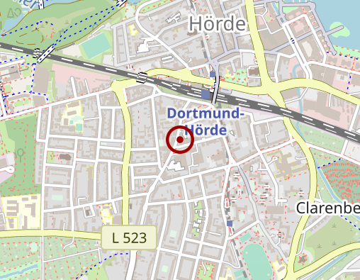 Karte: Krisenzentrum Dortmund