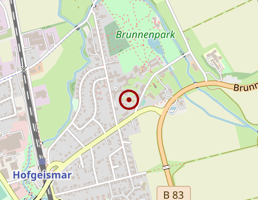 Karte: Tagespflege am Gesundbrunnen der ev. Altenhilfe Hofgeismar