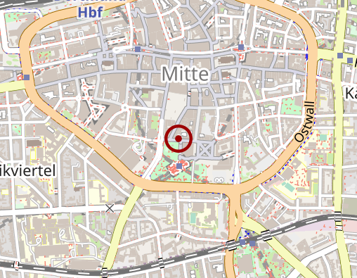 Karte: Dombrowski Michael Psychologischer Psychotherapeut