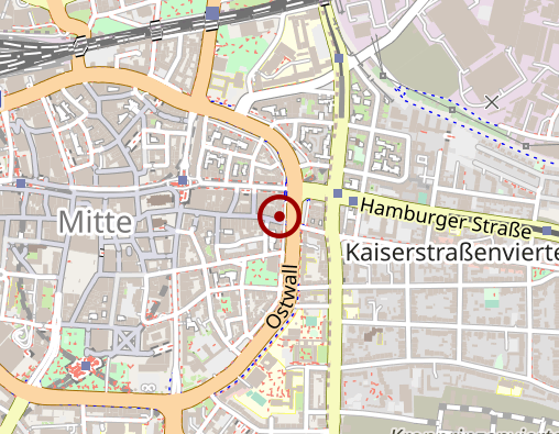 Karte: Tröster Werner Dipl.-Psych. Praxis für Psychotherapie-Kinder, Jugendliche u. Erwachsene