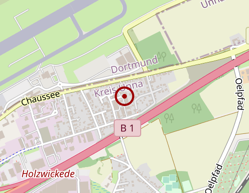 Karte: Pflegeteam Holzwickede GmbH