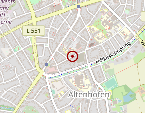 Karte: Amb. Dienste der St. Elisabeht Gruppe Allg. Kranken- und Altenpflege