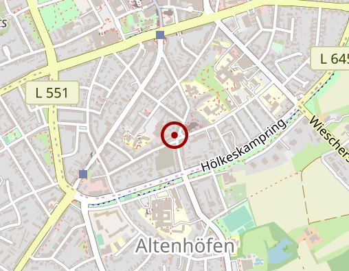 Karte: Familien- und Krankenpflege e. V. Herne