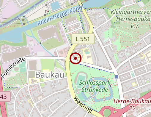 Karte: Herner Pflegedienst GmbH und Co. KG