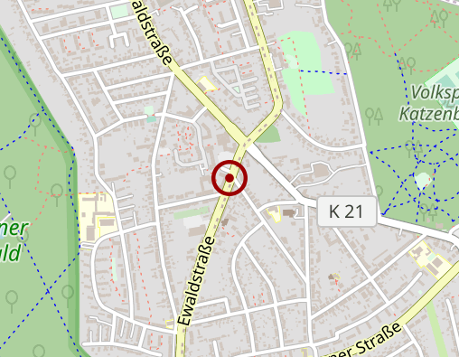 Karte: Kötter Rosmarie Dr. Ärztin für Urologie