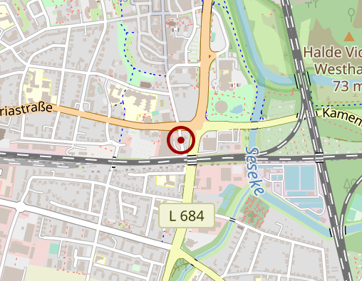 Karte: Caritas Sozialstation Lünen