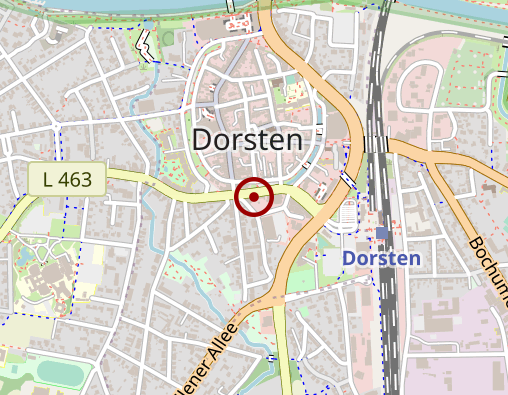 Karte: Butteweg Stefan Staatl.gepr. Heilpraktiker Praxis für Bioresonanz, CranioSacral Therapie & Shiatsu