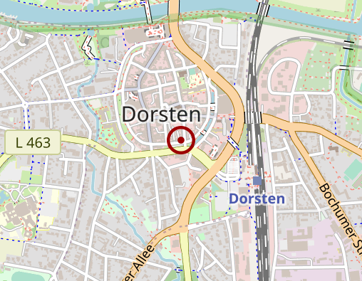 Karte: Lebenshilfe Center Ambulant Unterstütztes Wohnen