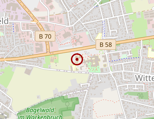 Karte: Alten- und Pflegeheim Haus Kiek in den Busch - Neubau -