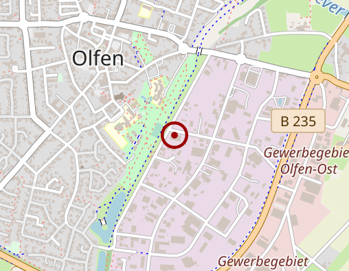 Karte: Stadtverwaltung Olfen, Bauhof