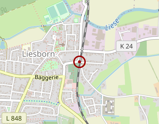 Karte: Wohnstätte für Senioren Haus Stritzl GmbH, Ostkampstr. 2 (3.1 Betreuungsgruppe)