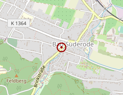 Karte: Bad Suderode Seniorenbetreuung Harz