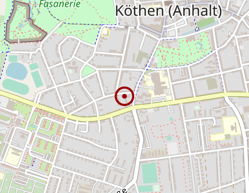 Karte: Volkssolidarität KV Köthen e.V., Sozialstation,