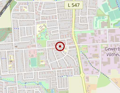 Karte: Innosozial gGmbH Familienunterstützender Dienst - 3.1 Betreuungsgruppe "Frühstückstreff"