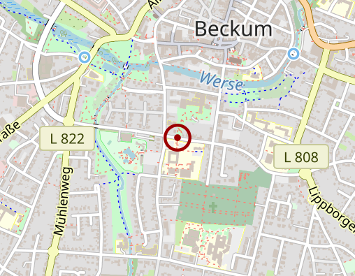 Karte: Caritas ambulante Dienste GmbH (Markus Weber) - Oelde 3.1 Betreuungsgruppe "Lebenswert"