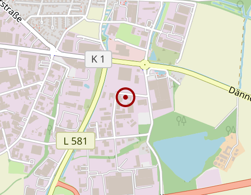 Karte: Unisono-Praxis für systemische Beratung und Therapie