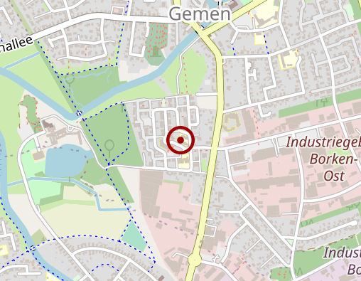 Karte: ASB RV Münsterland e.V. Ambulante Pflege Borken