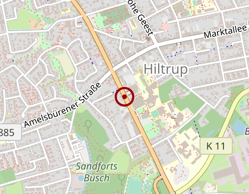 Karte: air vital Kranken- und Intensivpflege GmbH