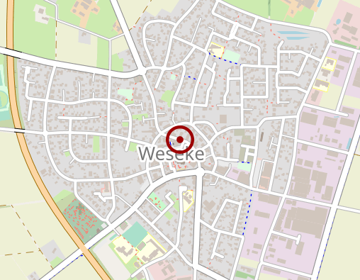 Karte: Caritas Pflege & Gesundheit Mobile Pflege Borken-Weseke, Burlo, Ramsdorf