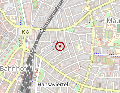 Karte: Deutsches Rotes Kreuz Münster gem. Pflege- u. Service GmbH