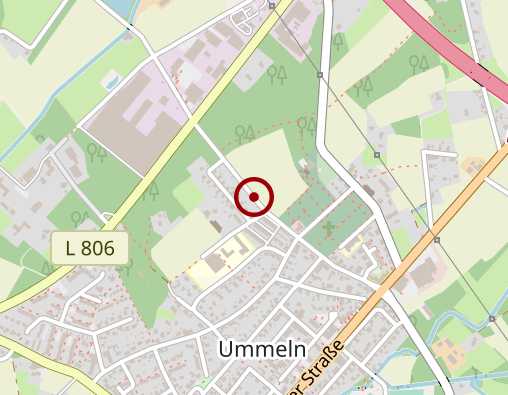 Karte: FUD der Lebenshilfe Bielefeld