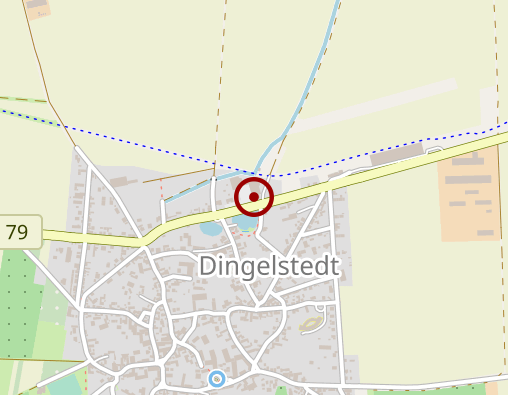 Karte: GBS Pflegedienst Huy