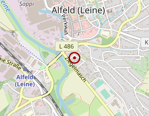 Karte: Apotheke an der Leine