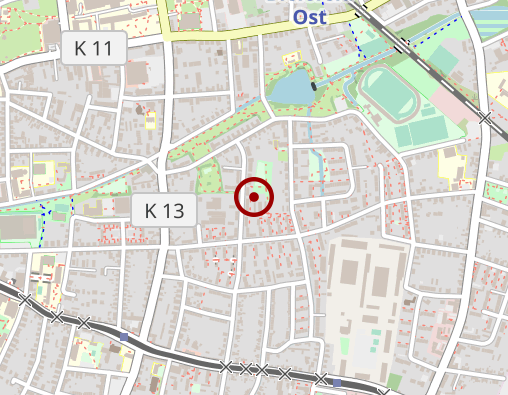 Karte: "Das Tageshaus" gGmbH, Selbstbestimmt Leben im Alter