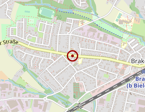 Karte: Tageshaus Brake