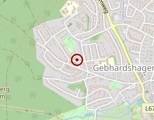 Karte: DRK Braunschweig-Salzgitter Pflege & Betreuung gGmbH Tagesbetreuung Haus Sonnenberg