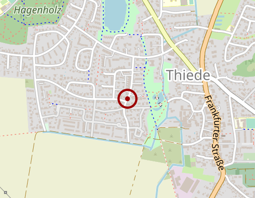 Karte: Ambulanter Krankenpflege- dienst und Tagespflege Strunk GbR Tagespflege