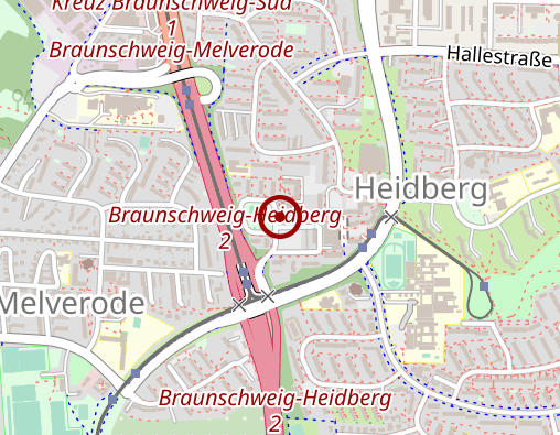 Karte: Praxisgemeinschaft für Podologie Im Heidberg GbR