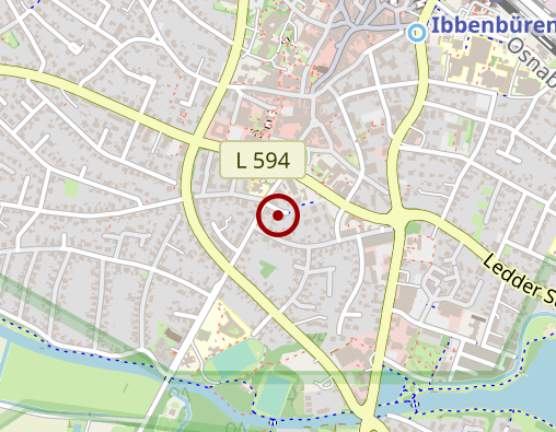 Karte: DRK-Pflegedienst Tecklenburger Land