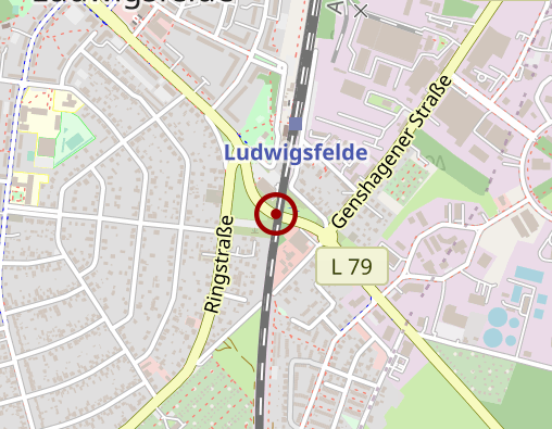 Karte: gemeinnützige ProCurand Ambulante Pflege GmbH ProCurand Ambulante Pflege Ludwigsfelde