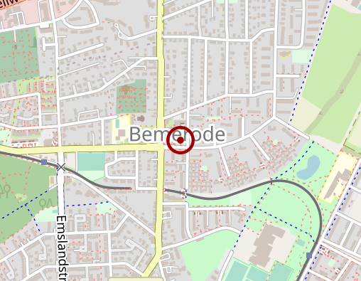 Karte: DRK-Sozialstation Bemerode