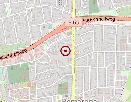 Karte: Landeshauptstadt Hannover Pflegezentrum Heinemanhof Alten- und Pflegeheim