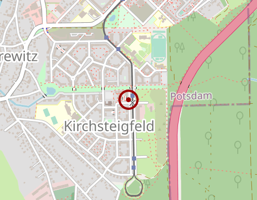 Karte: Rücken College Potsdam Monika Harms Gesundheitspraxis