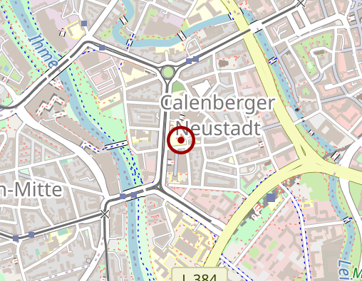 Karte: DIAKOVERE Pflegedienste Ambulante Pflege