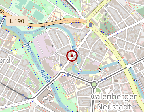 Karte: Weddigenufer GGPS Hannover