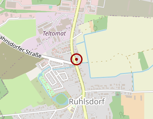 Karte: Taxibetrieb A. Kliese