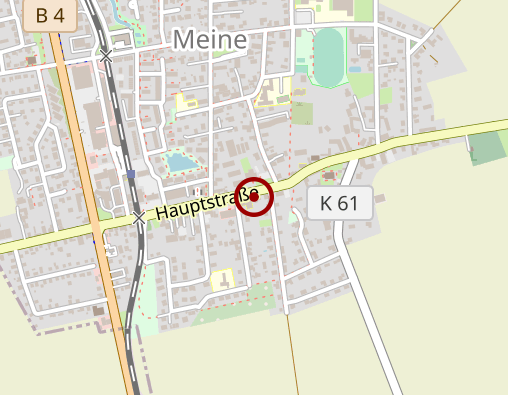 Karte: Alte Apotheke Meine