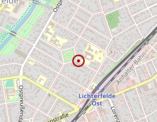 Karte: Seniorenzentrum Bethel Lichterfelde