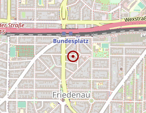 Karte: Praxis am Cosimaplatz